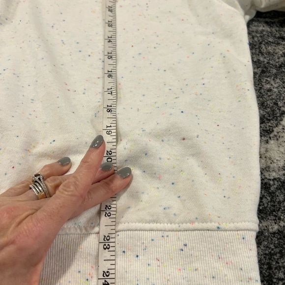 Saltrock Live For The Open Spaces Oversized Confetti Crew Neck Sweatshirt - Picture 10 of 16